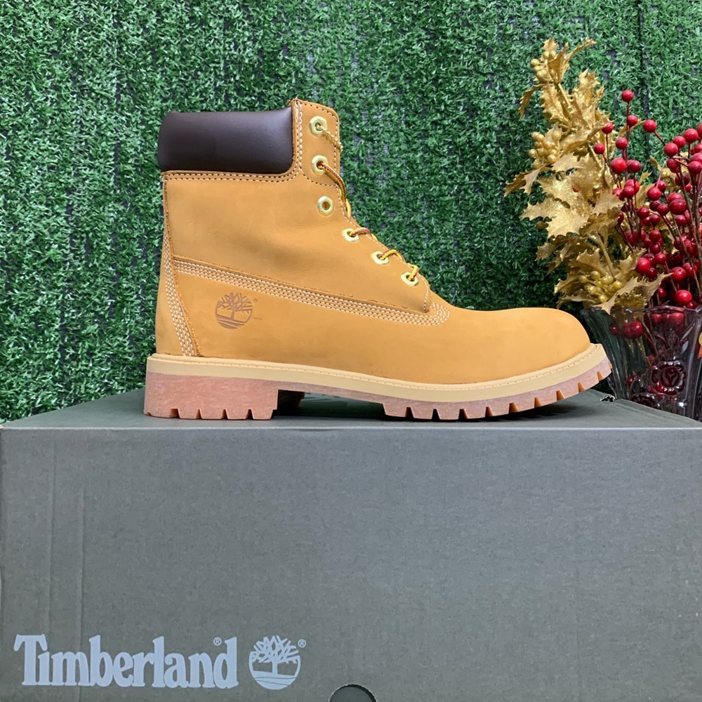 TIMBERLAND JUNIOR 6-INCH PREMIUM WATERPROOF BOOTS - Picture 3 of 4